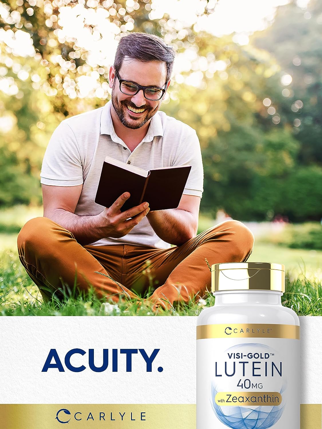 Carlyle Luteína y zeaxantina 40 mg | 180 cápsulas blandas | Vitaminas para la salud ocular | Suplemento sin OMG y sin gluten - Image 6