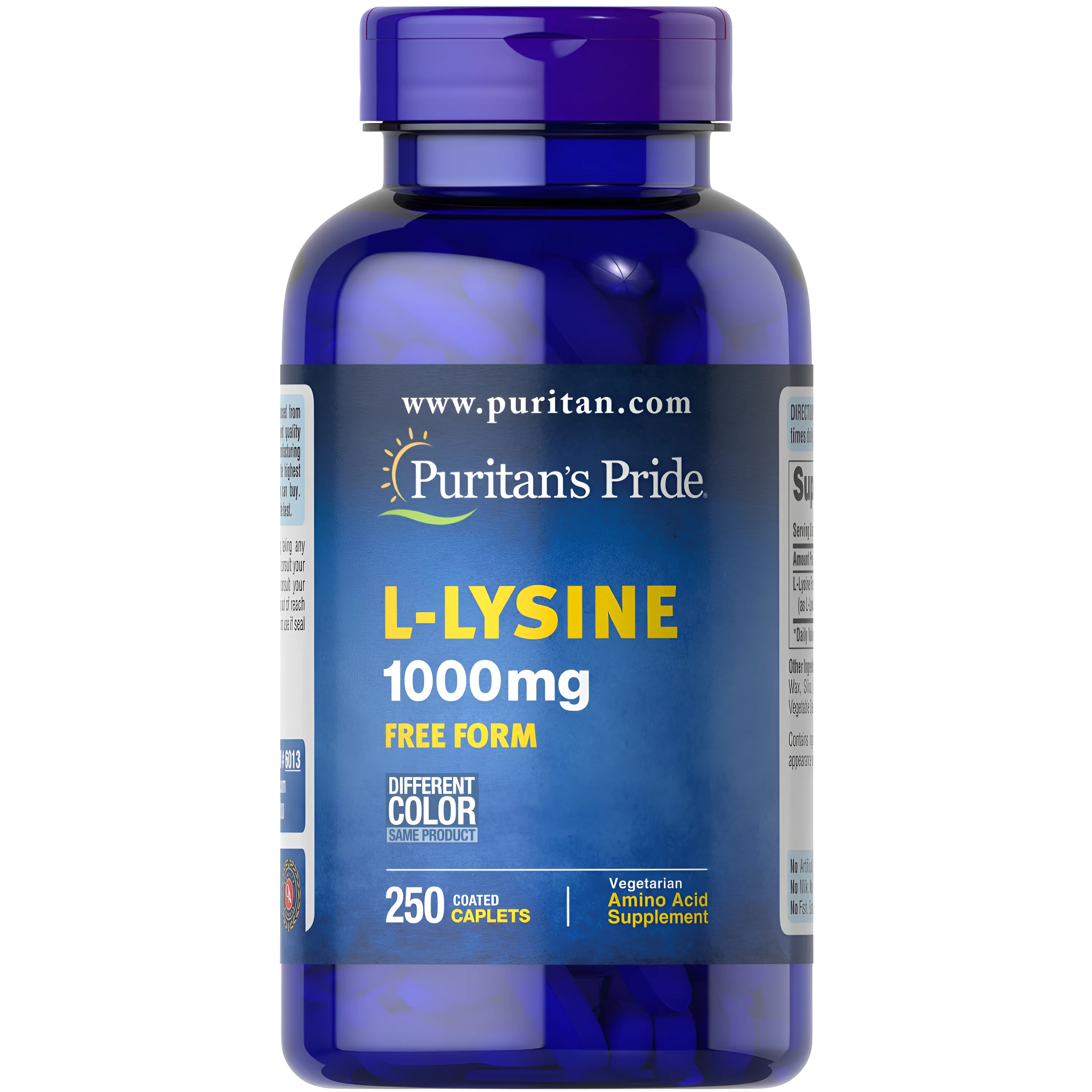 L-Lysine 1000 mg - Puritans Pride -Tabletas